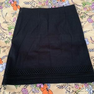 Loft Black Skirt